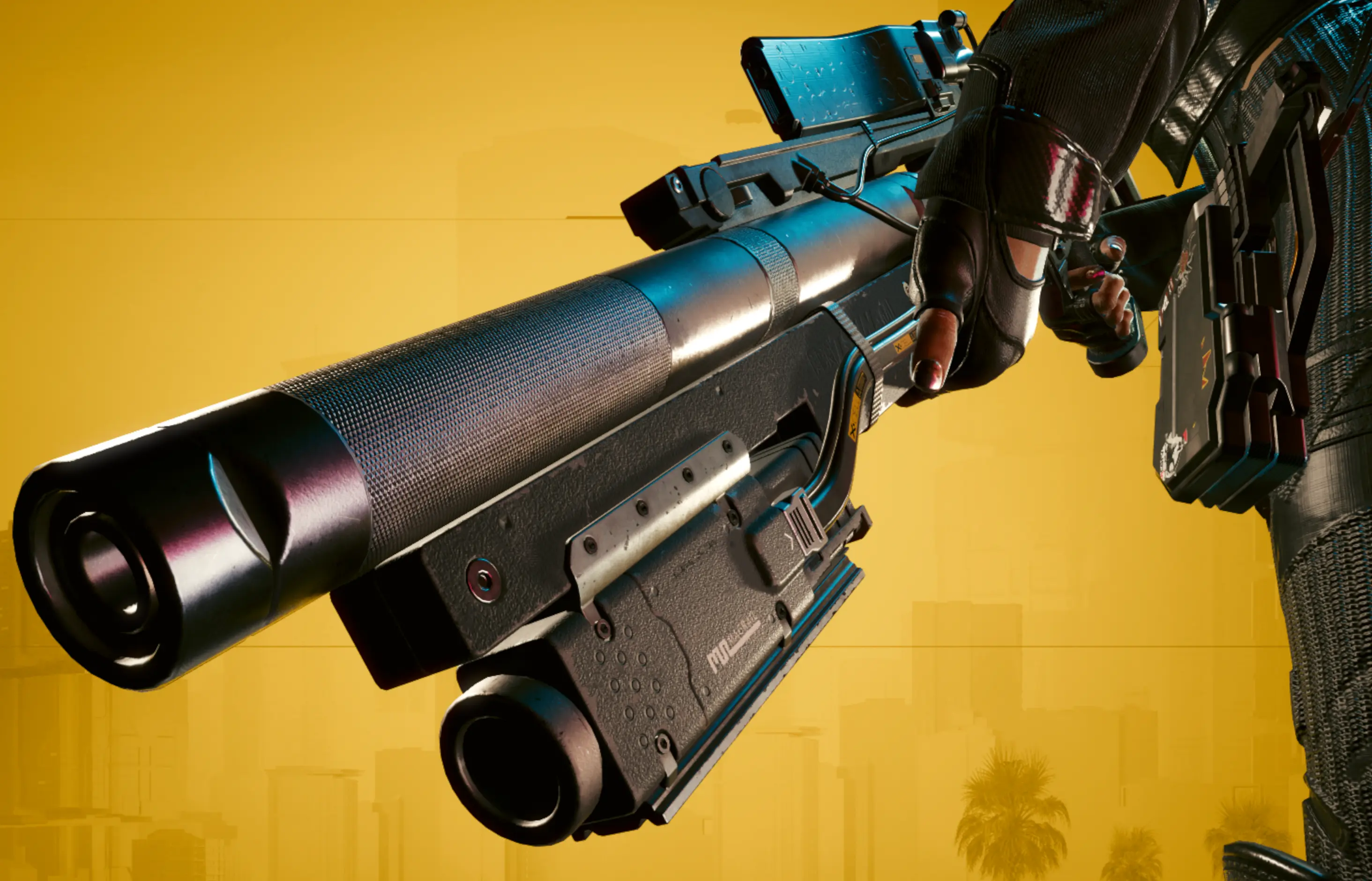 Integrated suppressor for ashura smart rifle at cyberpunk 2077 nexus