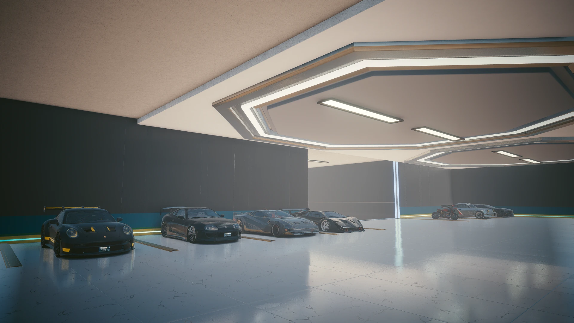 Huge Garage at Cyberpunk 2077 Nexus - Mods and community