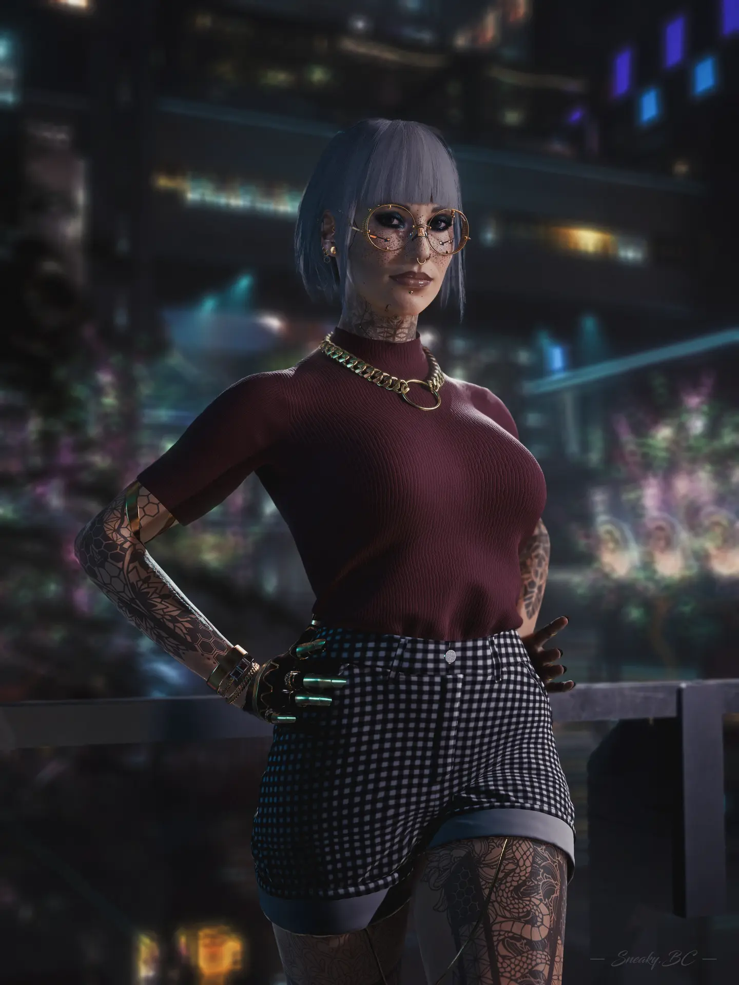 Nola Dreamer's casual outfit - Archive XL at Cyberpunk 2077 Nexus ...