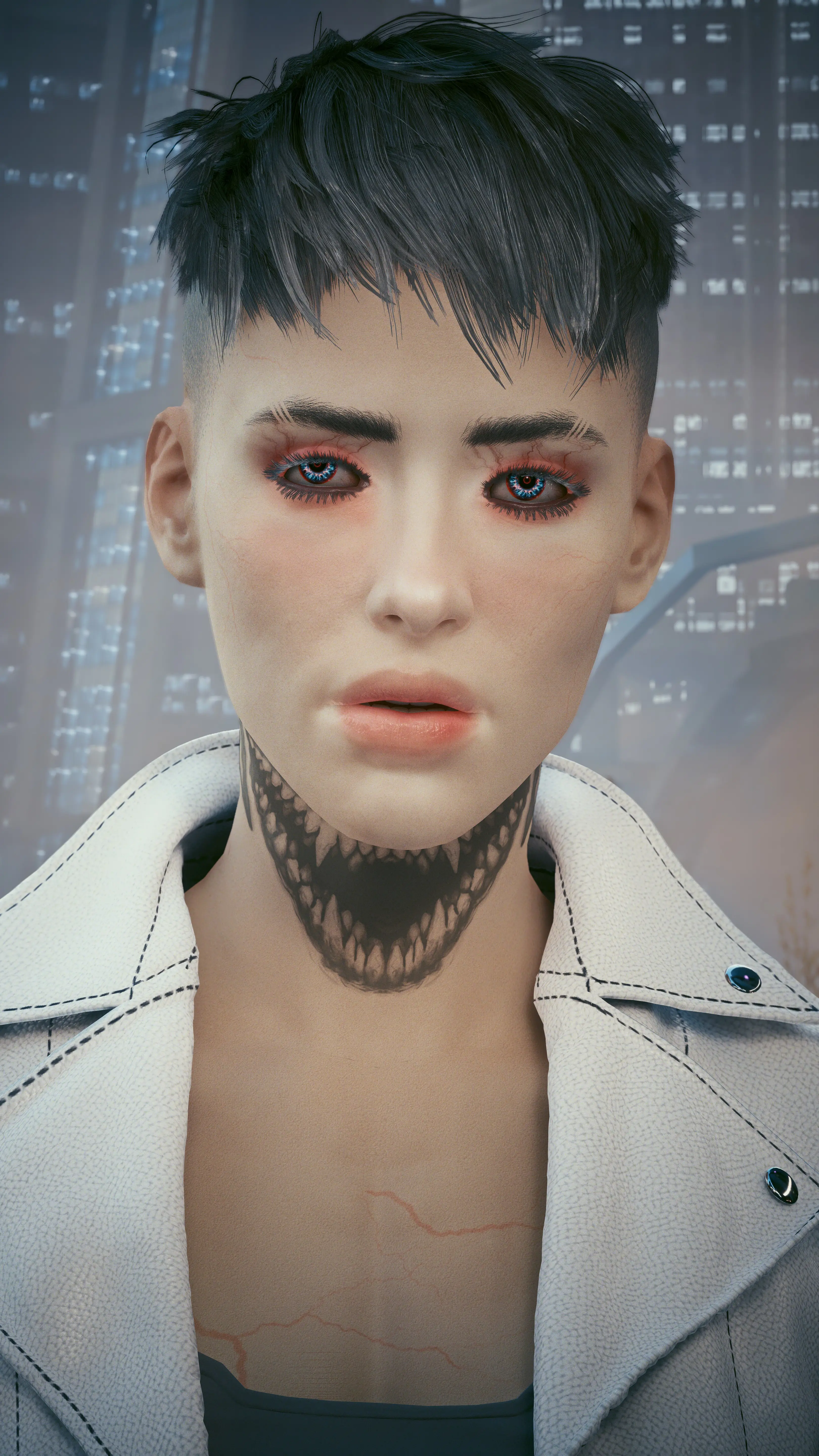 Cyber Jaw Version 1.5 and Vampire Skin Complexions at Cyberpunk 2077 ...