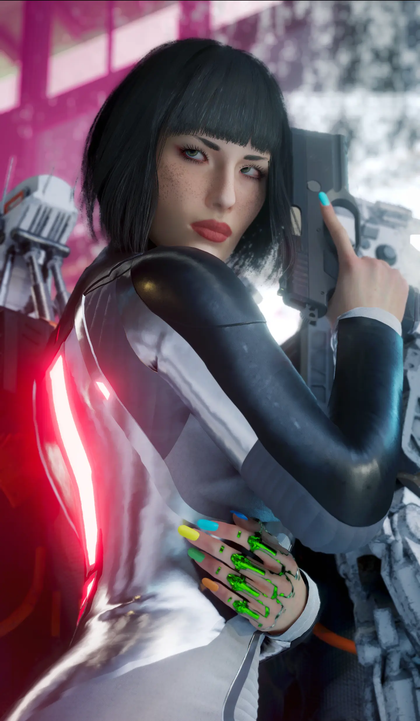 Radiate Netrunner Suit - Archive XL at Cyberpunk 2077 Nexus - Mods and ...