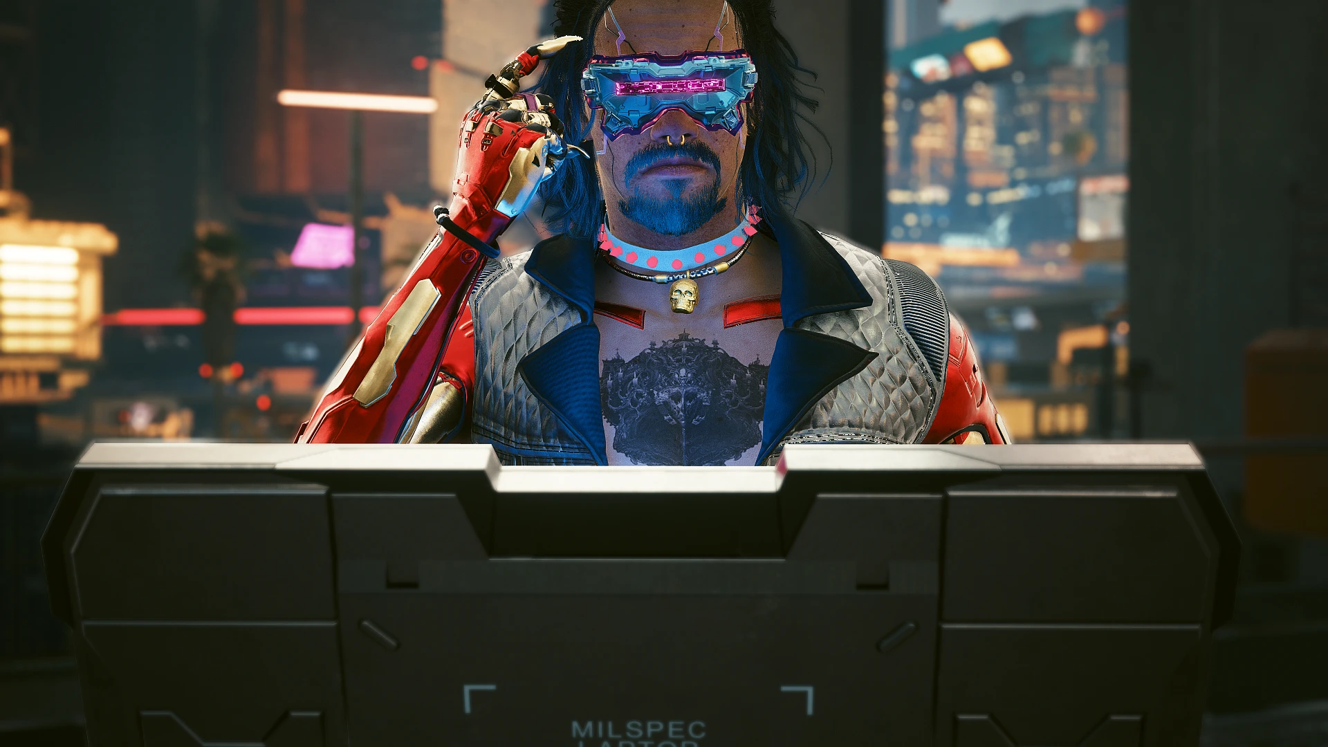 Bafflin' Bill's Spiked Chokers at Cyberpunk 2077 Nexus - Mods and community