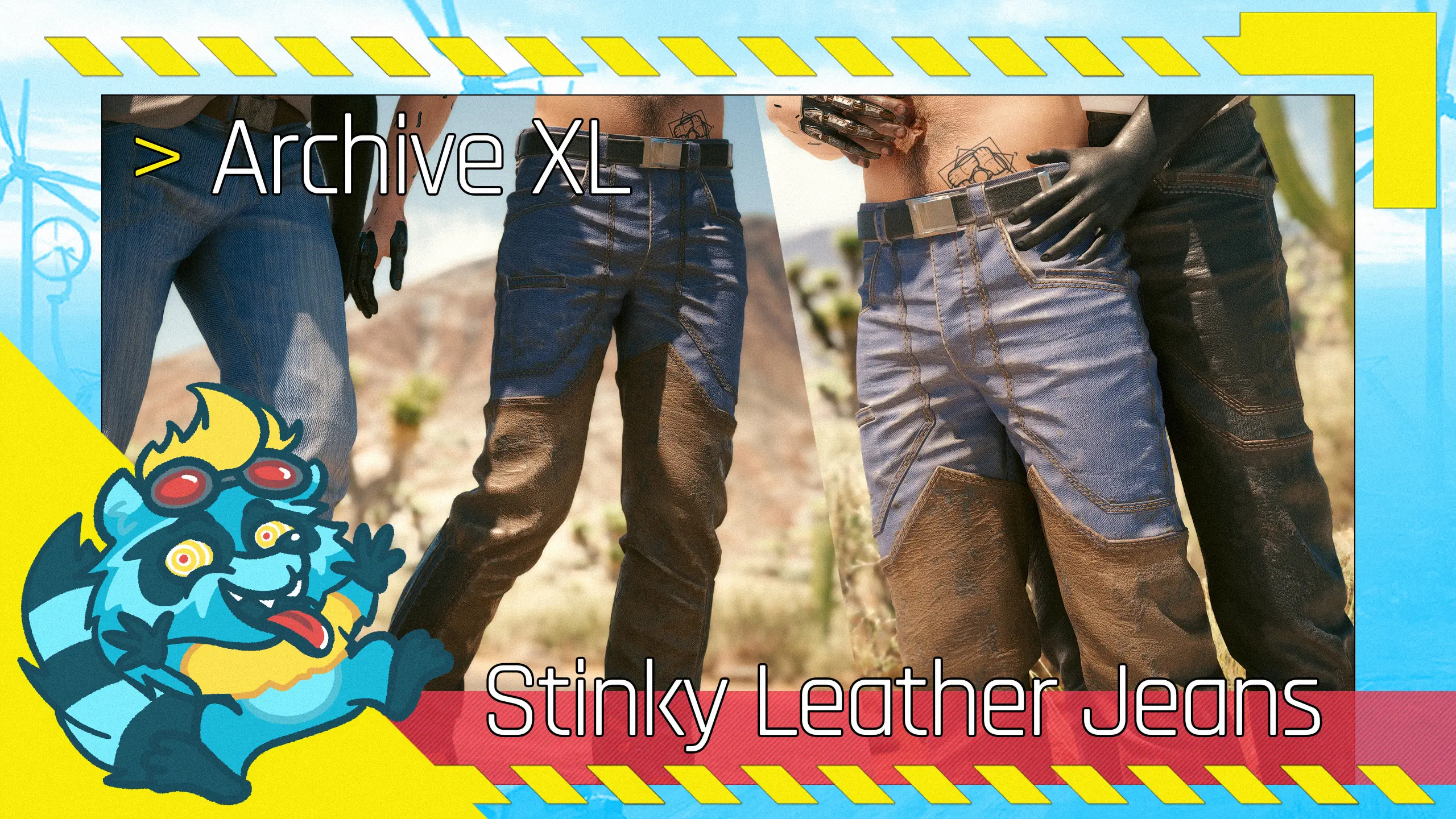 The Rvc00n Dumpster Stinky Leather Jeans M Archive Xl At