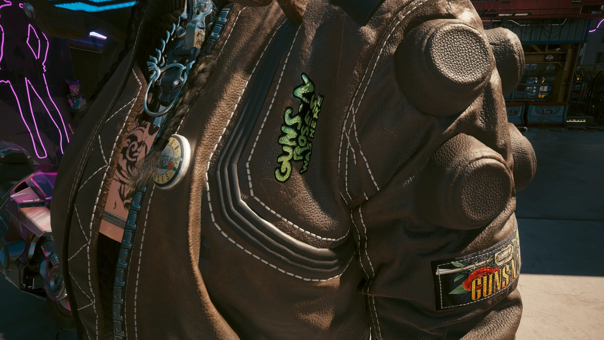 Guns N' Roses Johnny's Samurai Jacket at Cyberpunk 2077 Nexus - Mods ...