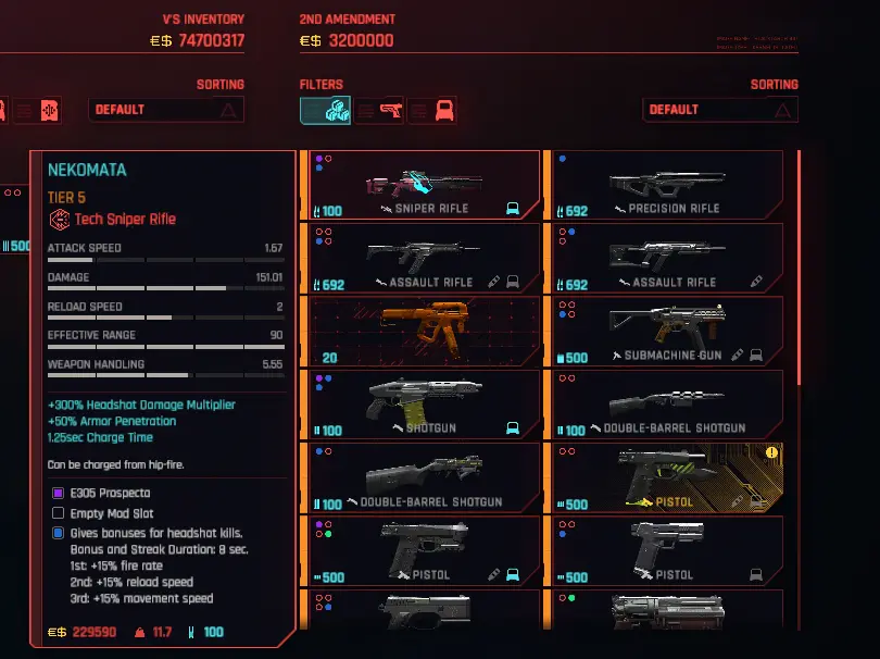 Custom Buy prices - Redscript at Cyberpunk 2077 Nexus - Mods and community