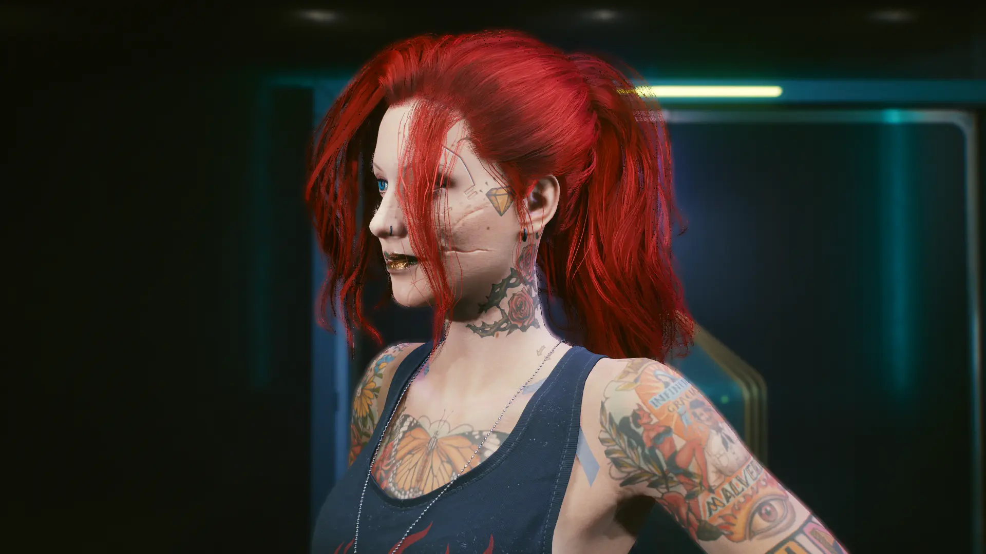 Claire's Ponytail at Cyberpunk 2077 Nexus - Mods and community