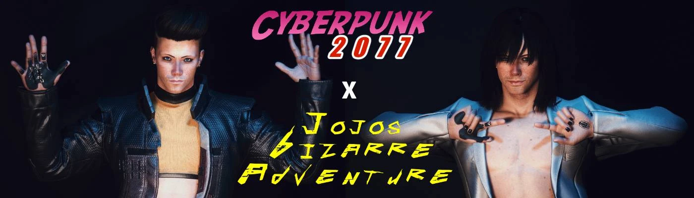 Cyberpunk 2077 JoJo Reference JoJo's V's Bizarre Pose 