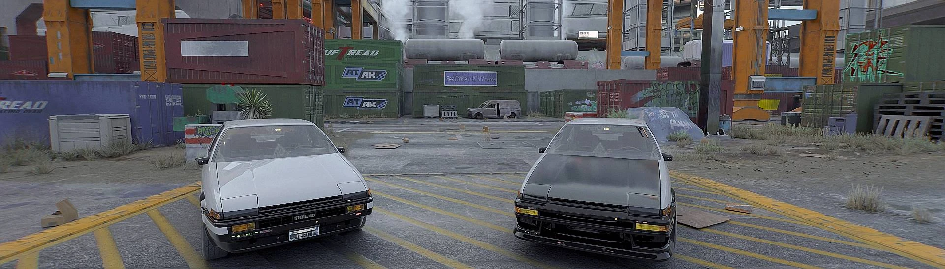 Toyota Trueno GT APEX(AE86) Initial D Edition at Cyberpunk 2077 Nexus