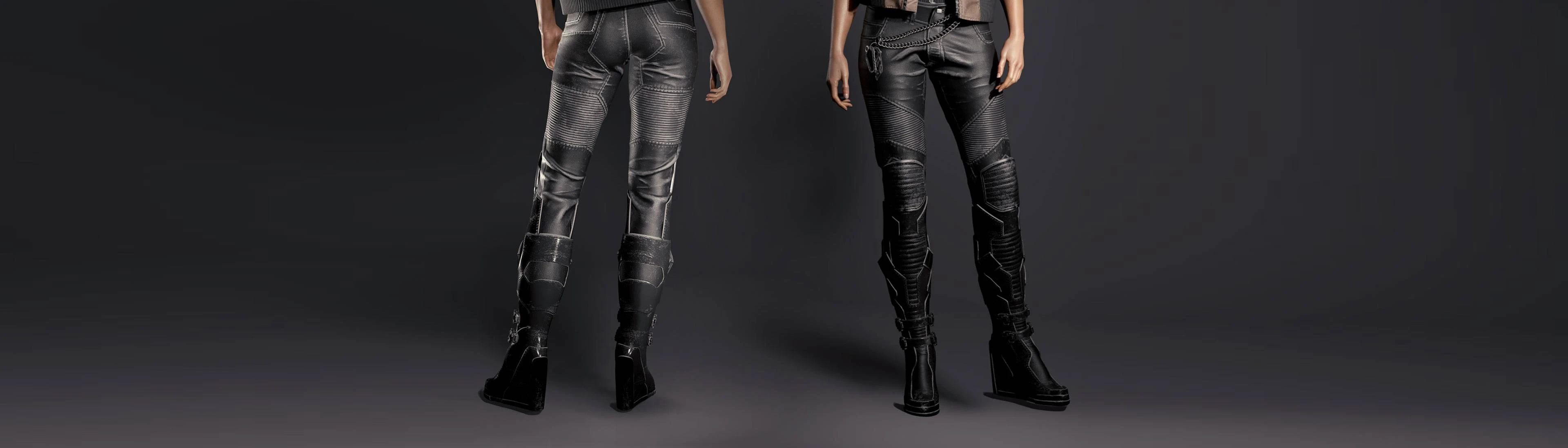 Original E3 and Concept Art Pants (ArchiveXL) at Cyberpunk 2077