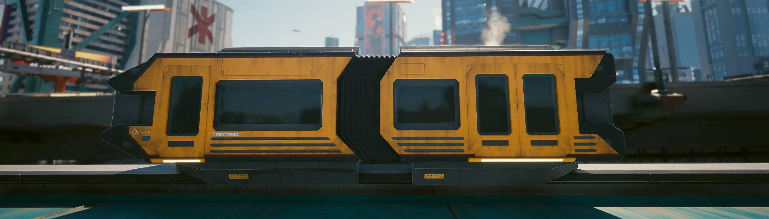 Cyberpunk 2077 mod adds a rideable metro for your futuristic commute