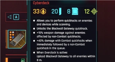 Custom Blackwall quickhacks at Cyberpunk 2077 Nexus - Mods and