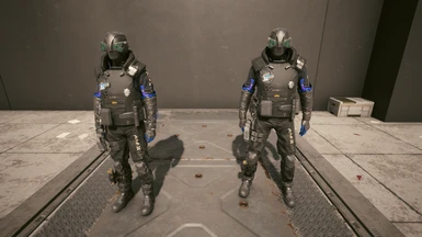 Max Tac Male Officer Covered Face Option