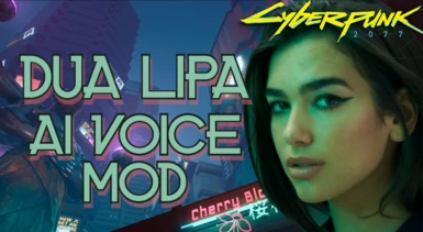 Dua Lipa - AI Voice Enhancement mod for Female V