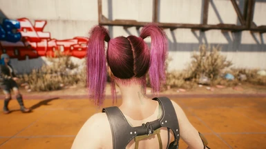 Pink with black roots--thanks for the suggestion Soriyumi! <3