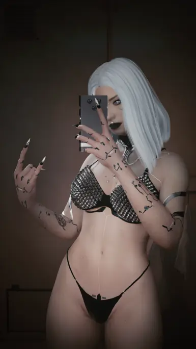 Spiked Bra Archive Xl Femv At Cyberpunk 2077 Nexus Mods And Community