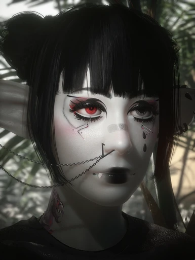 Gothic Hawk - Replaces Eye Makeup 8.