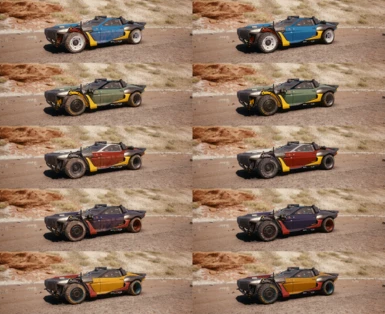 Decal puke free Aldecaldos skins in both dusty and clean variants.