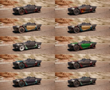 New Custom variants and clean/decal free Wraiths variants