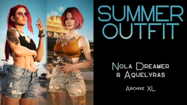 Nola Dreamer x Aquelyras - Summer outfit - Archive XL