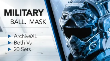 Modular Military Ballistic Mask - ArchiveXL