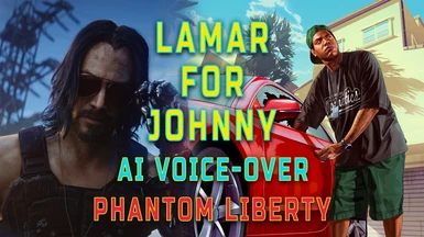 Lamar Davis (Slink Johnson) for Johnny Silverhand - AI voice-over