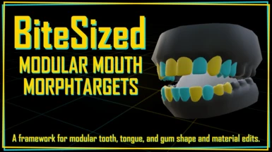 BiteSized - A Modular Mouth Morphtarget Framework