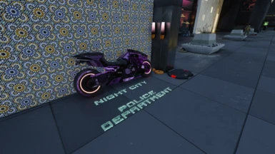Please park your motorcycle here.