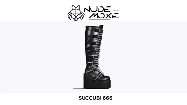 NUDE MOXE - SUCCUBI 666 STOMPERS