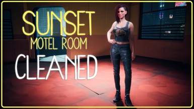 Sunset Motel Room - Cleaned