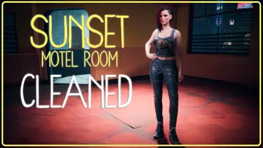 Sunset Motel Room - Cleaned