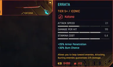 Optional Red Blade Icon
