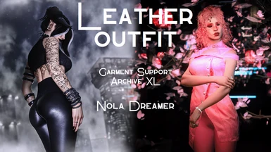 Nola Dreamer's Leather outfit - Archive XL