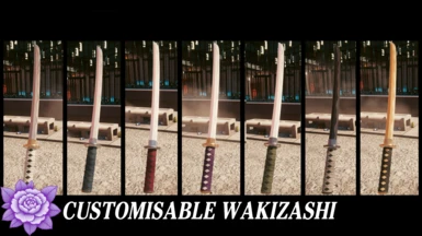 Customisable Wakizashi - ArchiveXL