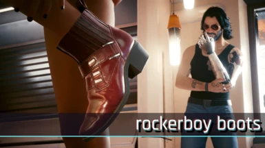 Rockerboy Boots (M-F) (GS) - Archive XL