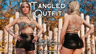 Nola Dreamer's Tangled Outfit - Archive XL - Garment support