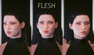 Color : Flesh - Metal : 100% - Rough : 0%