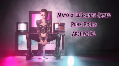Mayo x LeBronze James Punk Boots - Archive XL
