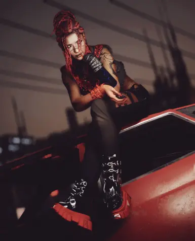 Mayo x LeBronze James Punk Boots - Archive XL at Cyberpunk