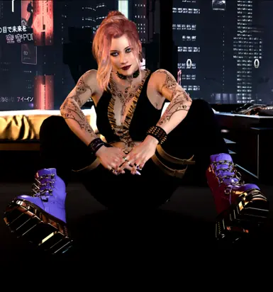 Mayo x LeBronze James Punk Boots - Archive XL at Cyberpunk