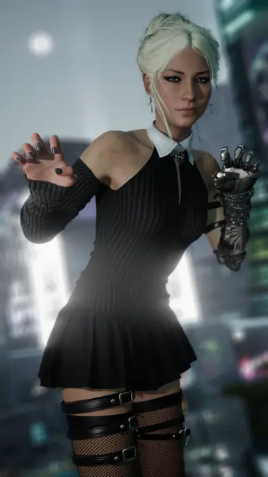 Dave X Veegee Gothic Dress Pt3 - Archive XL at Cyberpunk 2077 Nexus ...