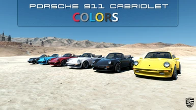 Porsche 911 Cabriolet Colors