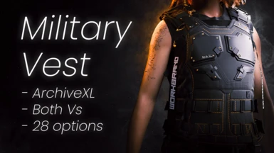 Military Ballistic Vest - ArchiveXL