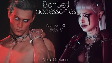 Nola Dreamer's Barbed accessories - Archive XL - Both V
