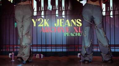Peachu Y2K Jeans - Archive XL