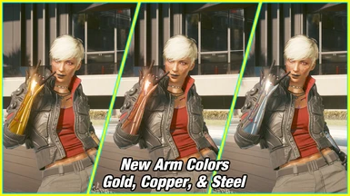 Arms - Gold, Copper, & Steel