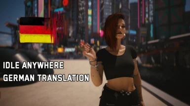 Idle Anywhere - German translation