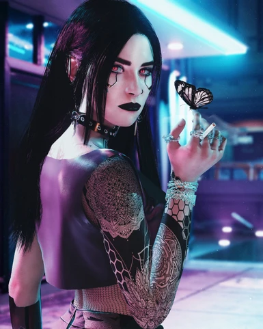 MODEL: ChaoticNeutral <3 | Poses: Haunting, UltraViolence and Illusion
