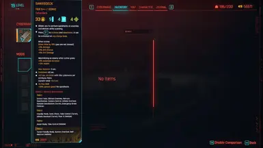 Sanvisdeck - Cyberdeck and Sandevistan in one.
