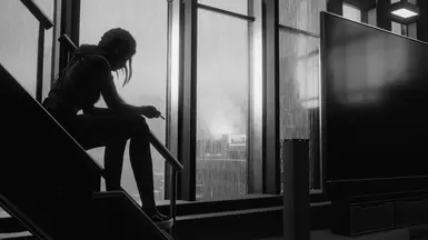 V Contemplating screenshot by supersinned1