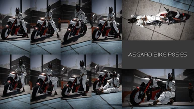 aSgard Bike Poses (FEM V)